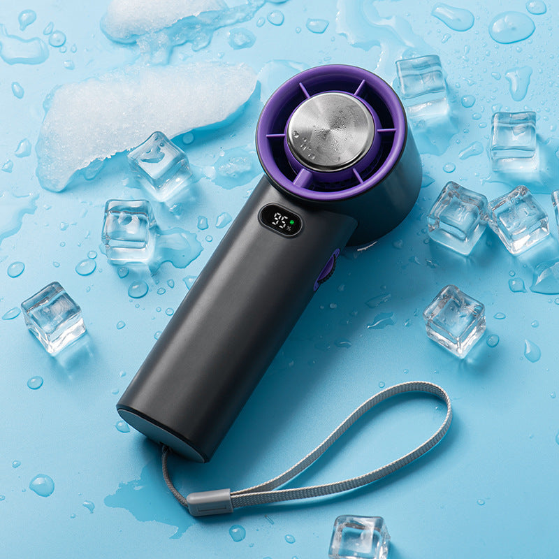 LYDARZ Fashionable Refrigeration Handheld Fan – Stylish Portable Cooling Fan for Summer - LYDARZ
