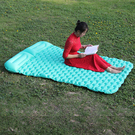 Outdoor Camping Rugs – Inflatable Mattress with Pillow, Portable Travel Bed - LYDARZ