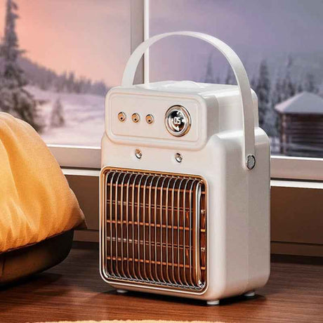 1200W 2-in-1 Efficient Humidifying Desk Heater,winter heat - LYDARZ