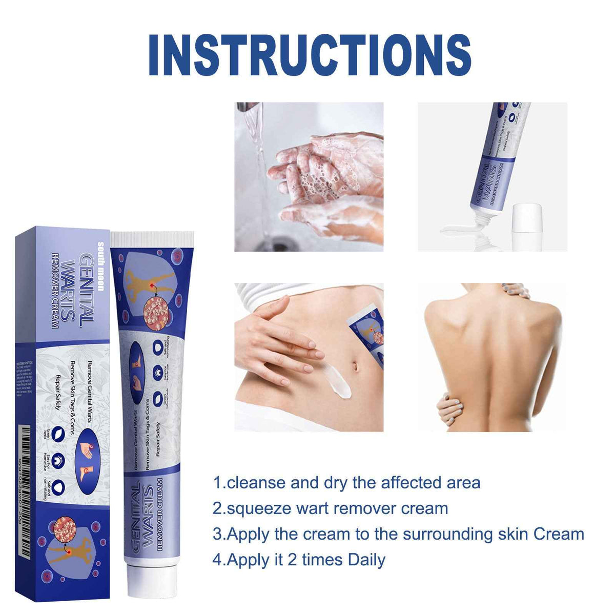 South Moon Keyou Cream – Gentle Repair & Cleansing for Body & Face