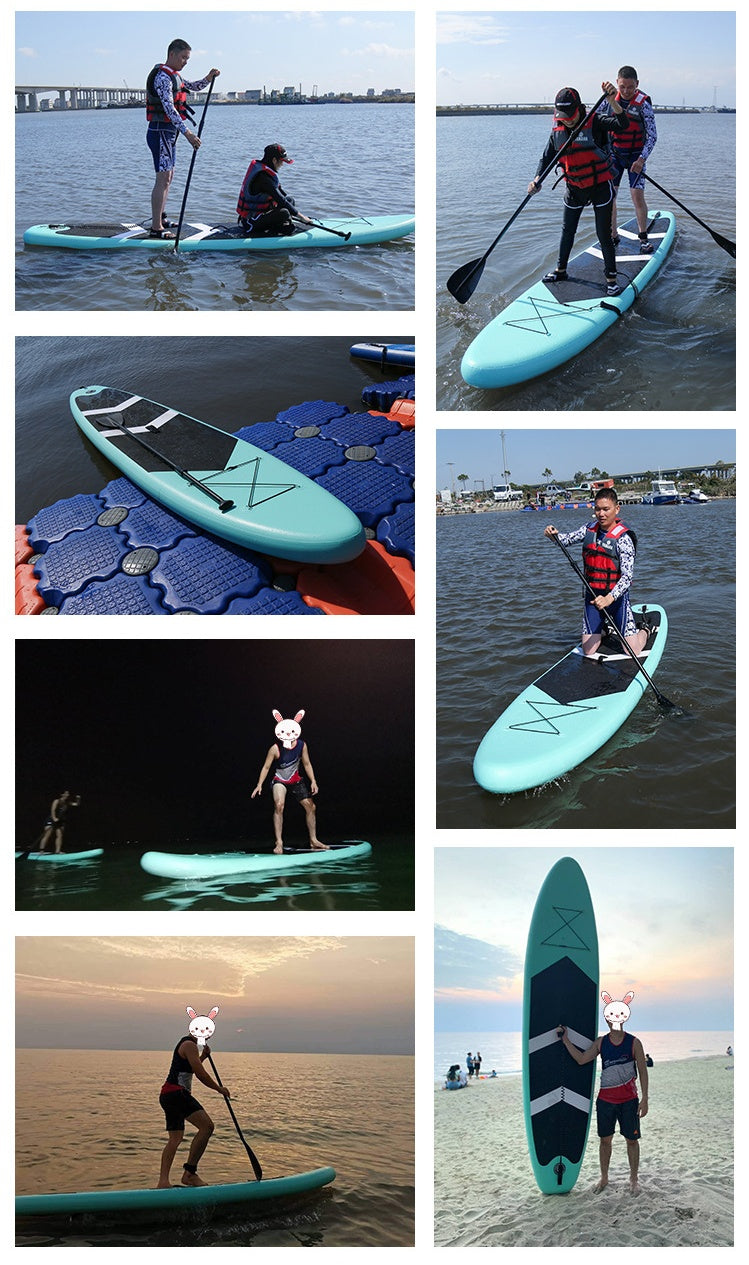 Inflatable Paddleboard | Beginner Surf & Water Ski Board - LYDARZ