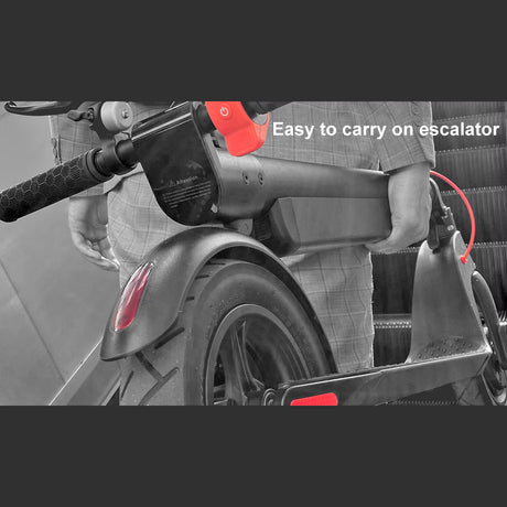 X8 Folding 10 Inch Electric Scooter LED Front Aluminum Alloy Electric Scooter - LYDARZ