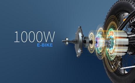 V2 Max Ebike 1000W Motor 48V30Ah Battery 20 Inches Max Speed 40-50KM - LYDARZ