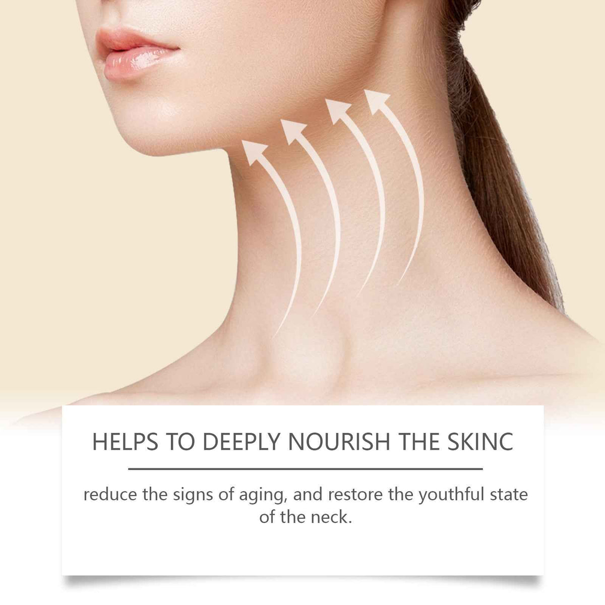 Hoygi Neck Firming Roller Cream – Moisturizing, Hydrating & Tightening Neck Care