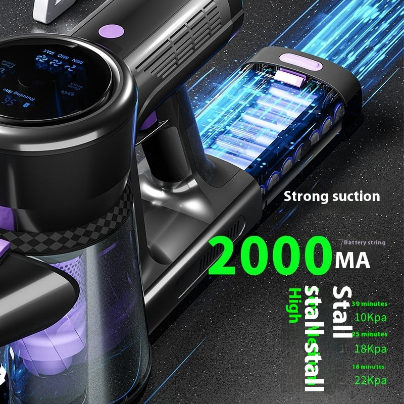 Brushless Large Suction Foldable Handheld Vacuum Cleaner Integrated - LYDARZ