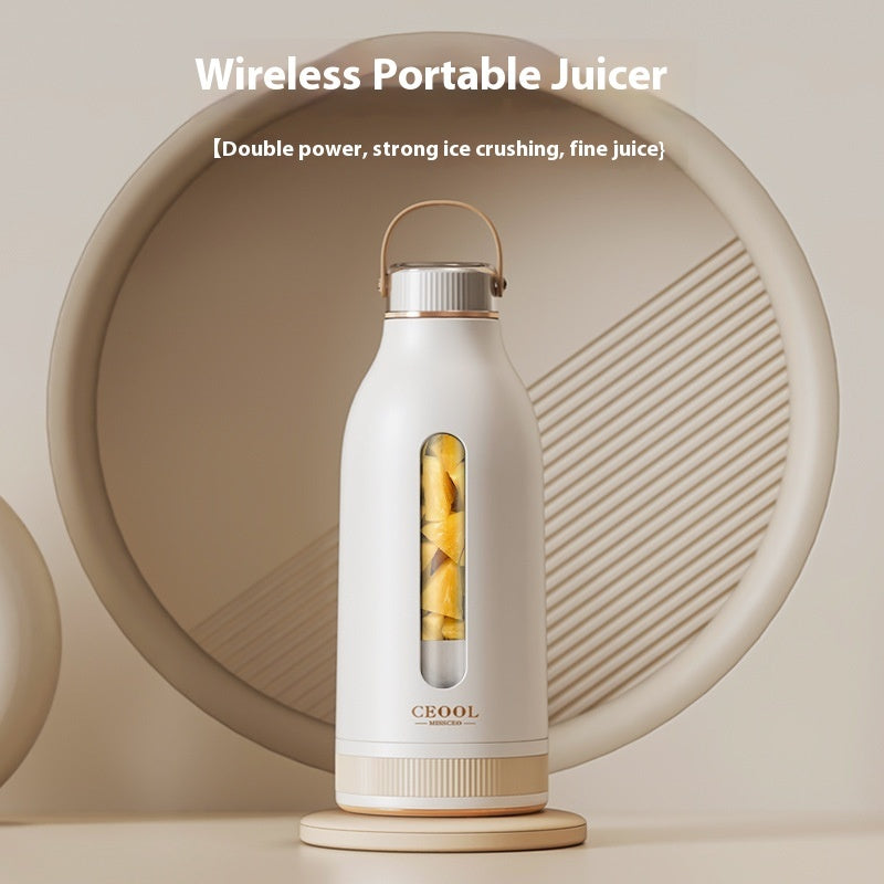 Portable Small Rechargeable Electric Juicer and Mixer for Household Use - LYDARZ