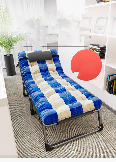 Mattress Folding Bed Cotton Pad Office Lunch Bed Single Bed - LYDARZ