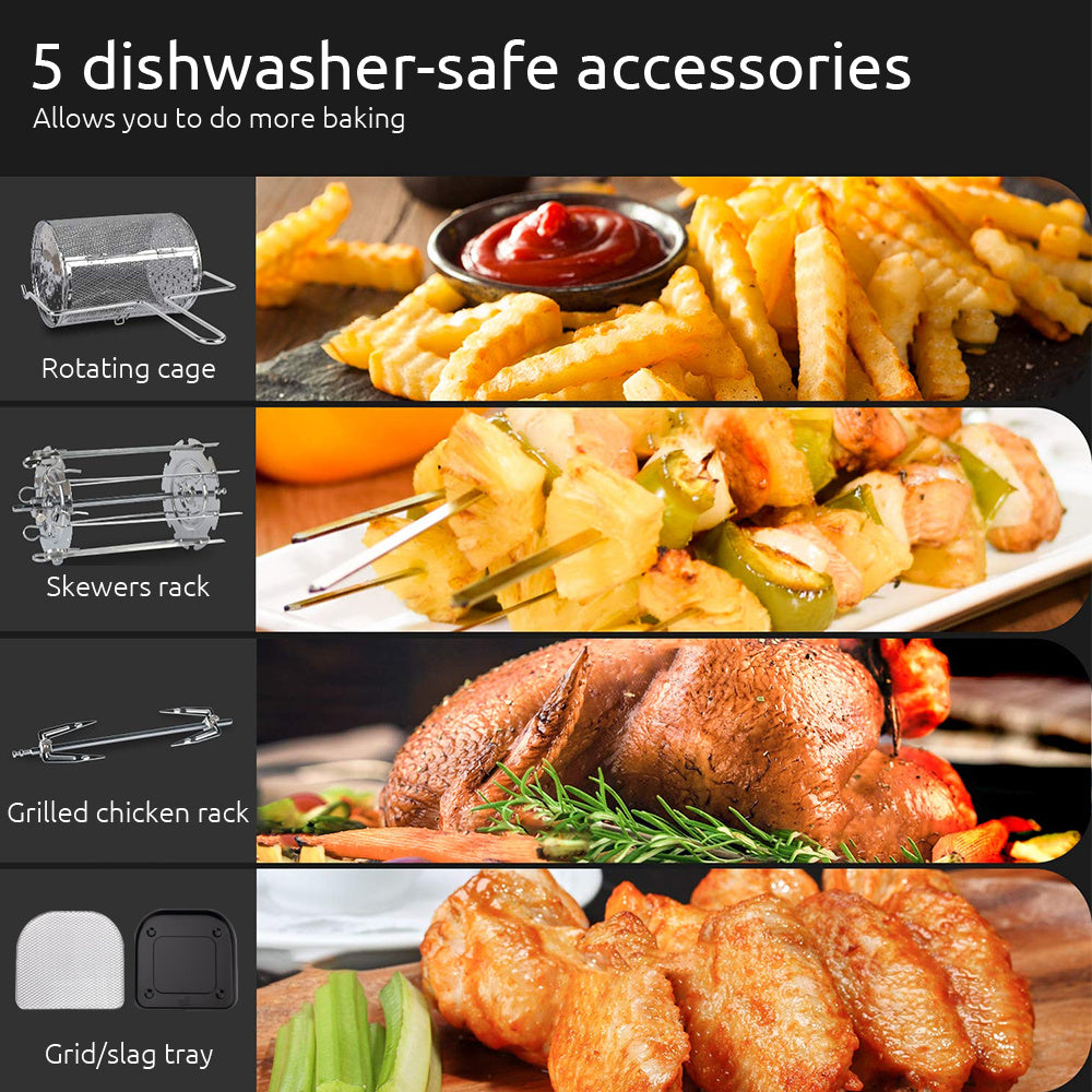 MIUI 12L Large Capacity Air Fryer for Home Use – Perfect for Making Chips - LYDARZ