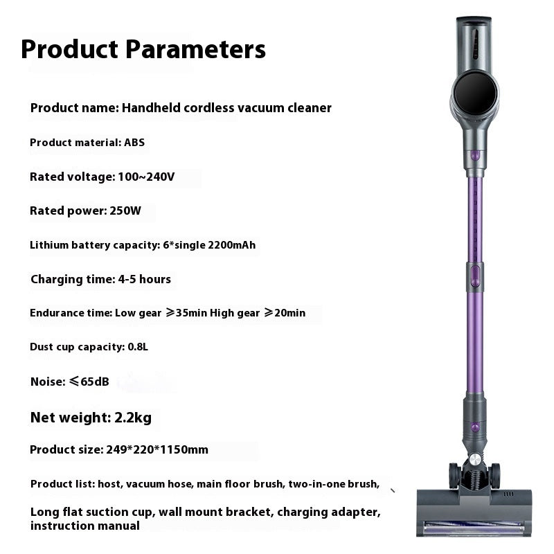 Vacuum Cleaner Handheld Strong High-power Desktop - LYDARZ