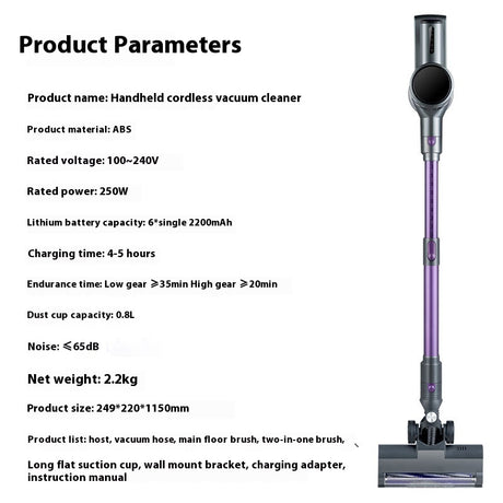 Vacuum Cleaner Handheld Strong High-power Desktop - LYDARZ