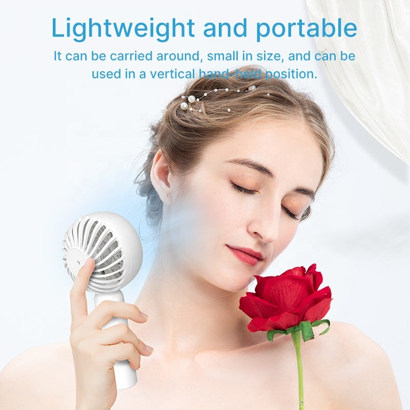 LYDARZ New Iced Semiconductor Cooling Fan – Desktop Handheld Fan for Summer - LYDARZ