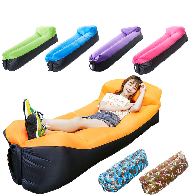 Portable Inflatable Camping Recliner – Folding Air Mattress & Lazy Sofa - LYDARZ