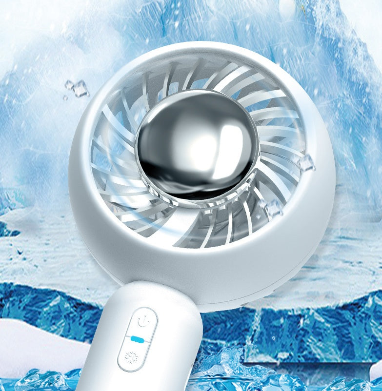 LYDARZ Refrigeration Handheld Fan – Mini USB Rechargeable Cooling Fan for Outdoor Use - LYDARZ