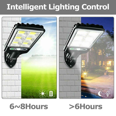 LYDARZ LED Solar Motion Sensor Light,Street Solar Light
