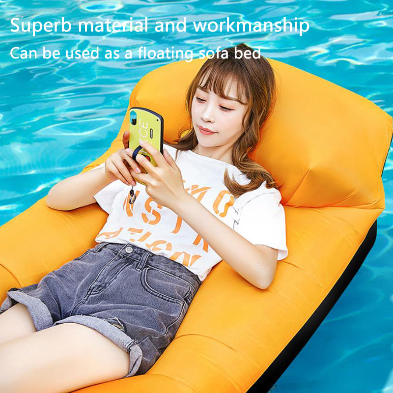 Portable Inflatable Camping Recliner – Folding Air Mattress & Lazy Sofa - LYDARZ