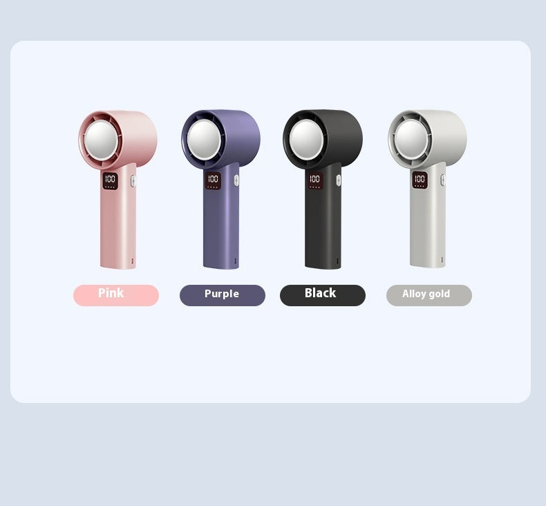 LYDARZ High-Speed Portable Turbine Handheld Fan with Refrigeration Function - LYDARZ