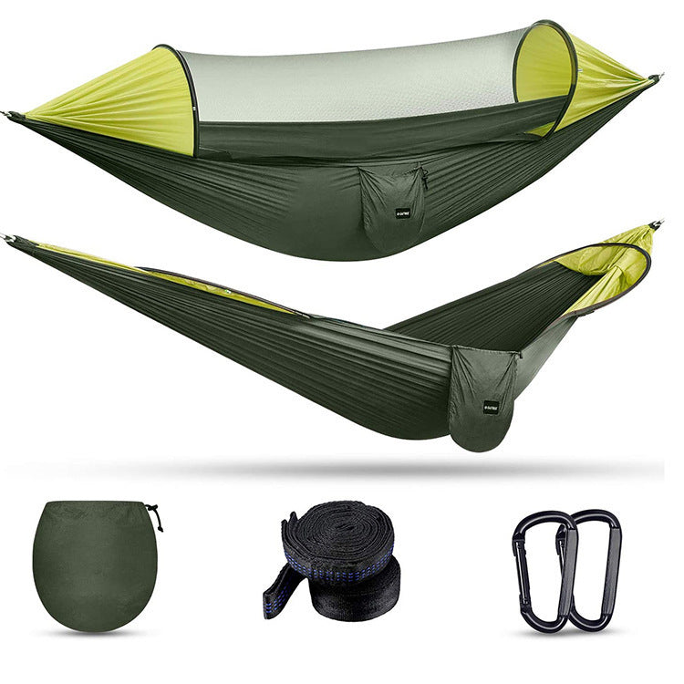 Camping Outdoor Automatic Speed Open Hammock Mosquito Net - LYDARZ