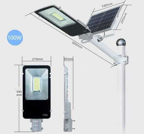 LYDARZ Solar Street Lights 100 200 300 (W)