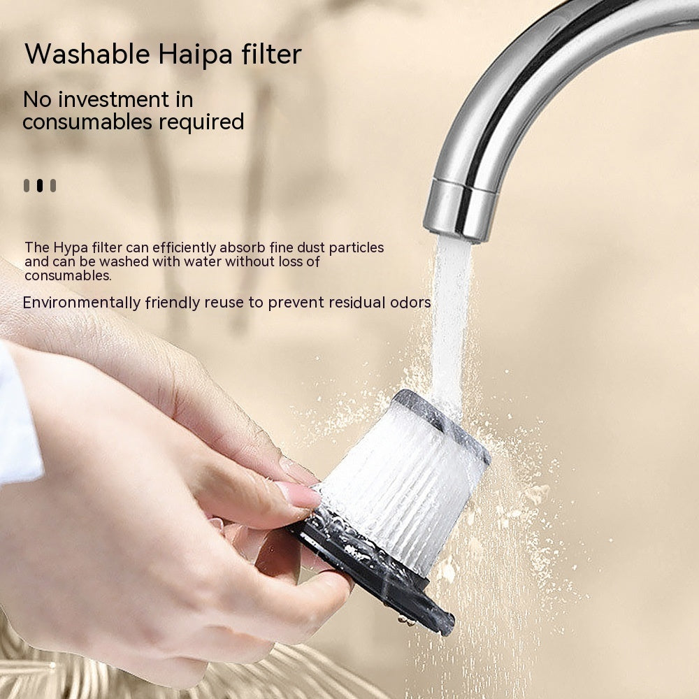 Portable Large Suction Small Wireless Vacuum Cleaner - LYDARZ