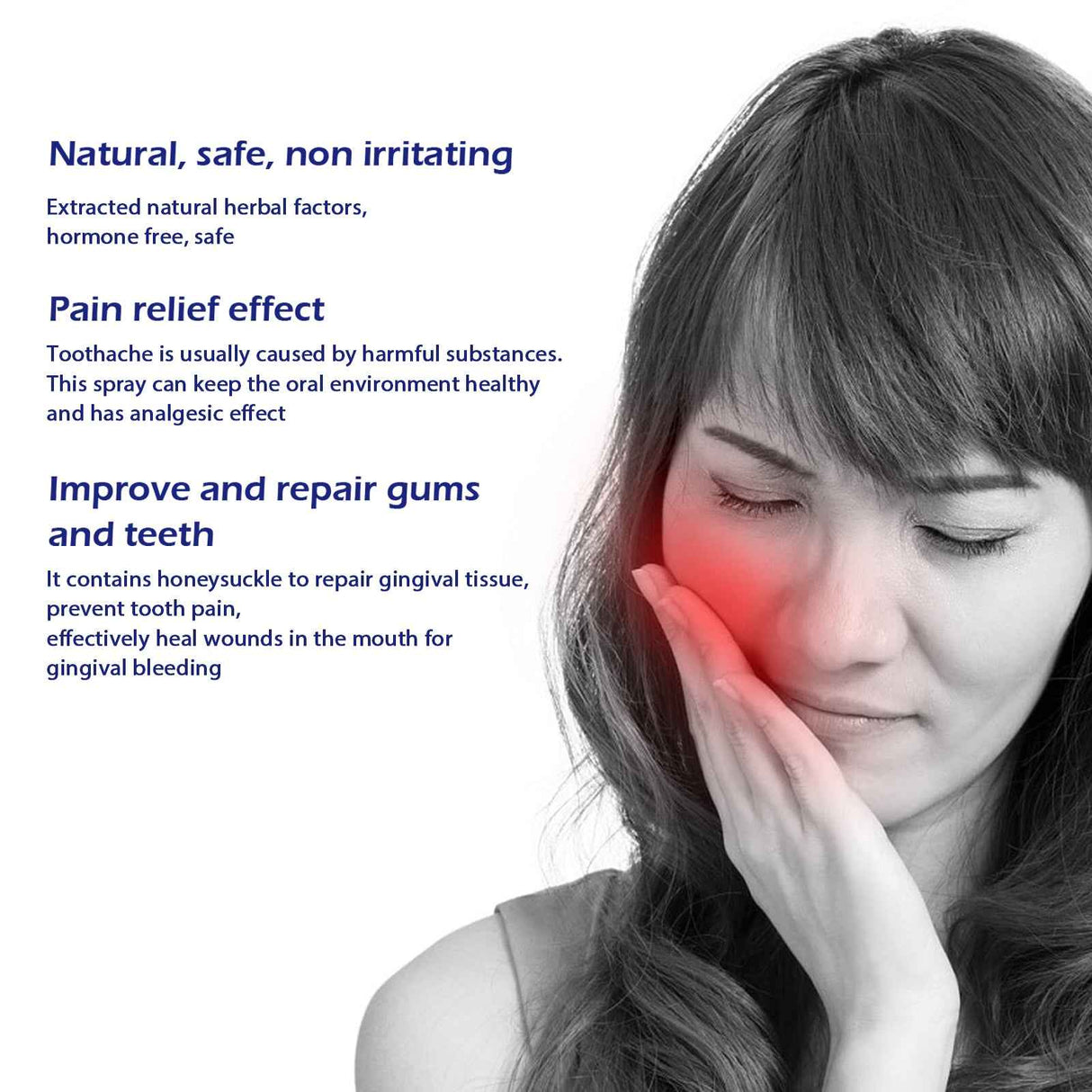 South Moon Oral Care Spray – Portable Mouth Spray for Fresh Breath, Gentle Oral Care & Daily Teeth Comfort, Easy On-the-Go Use