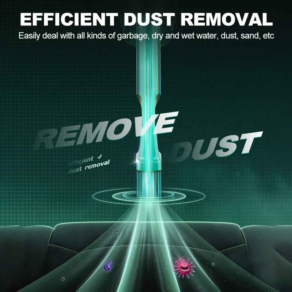 Cordless Hand-Held Vacuum Cleaner - LYDARZ