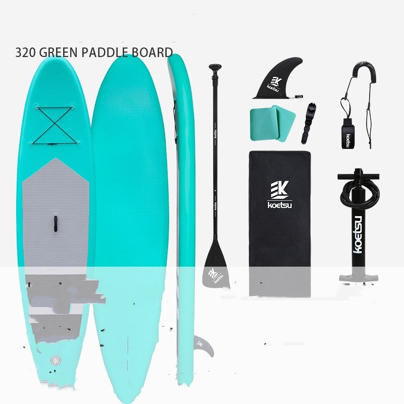 Inflatable Paddleboard | Beginner Surf & Water Ski Board - LYDARZ