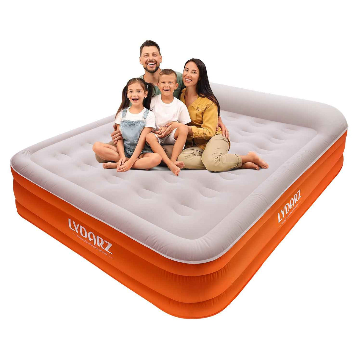 LYDARZ King Size Air Mattress – Ultra-Comfortable, Durable, and Easy to Inflate – Perfect for Home, Travel, and Camping