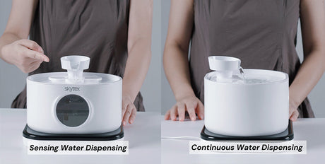 Touch or Flow? Discover the Dual Water Dispensing Modes of Skytex