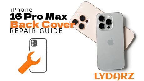 iPhone 16 Pro Max Back Glass Replacement Guide