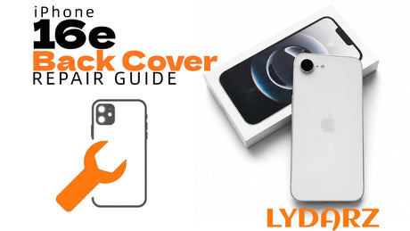 iPhone 16e Back Glass Replacement – Complete DIY Repair Guide