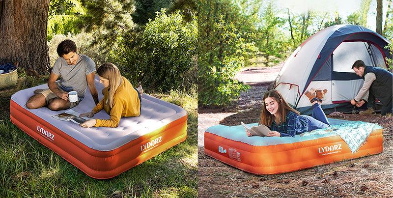 How the LYDARZ Inflatable Mattress Compares to Traditional Sleeping Bags