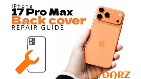 Complete iPhone 17 Pro Max Rear Glass Repair Tutorial – DIY Fix