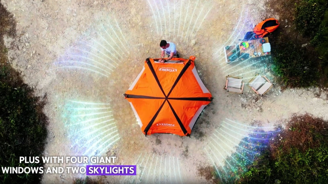 How to Set Up the LYDARZ Inflatable Tent in Minutes