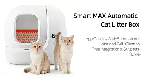 Simplify Your Pet Care with the Smart MAX Automatic Cat Litter Box