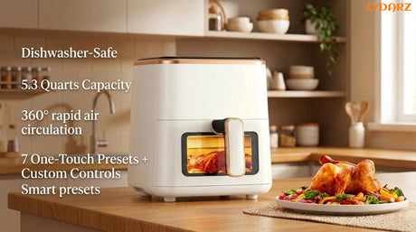 A Clearer Path to Crispy Perfection: The EWIOR 5.3Qt Air Fryer Review