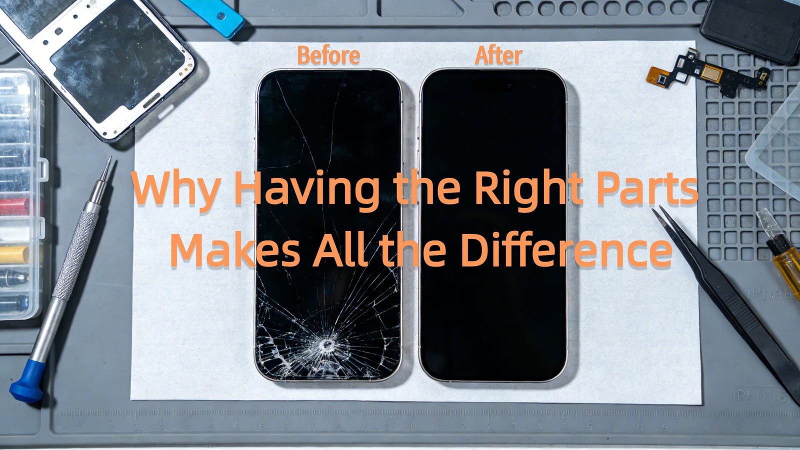 The Ultimate Guide to iPhone Repairs: Why Having the Right Parts Makes All the Difference
