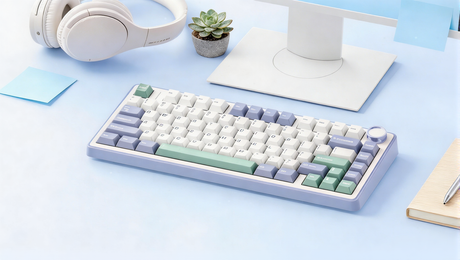Elevate Your Desktop Experience: The AULA F75 Wireless Mechanical Keyboard