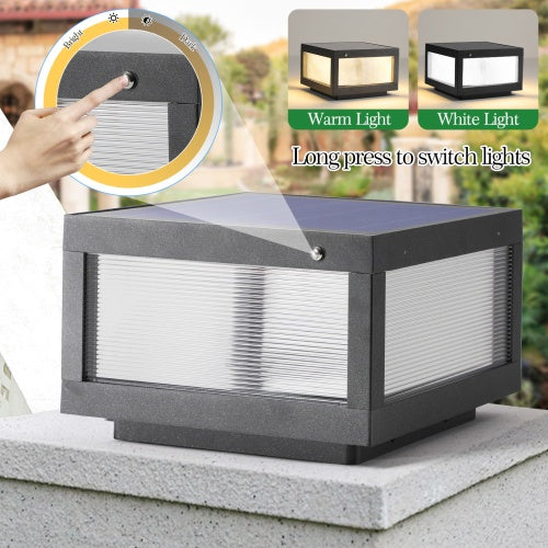 Solar Wall Light With Dimmable LED-2 Package