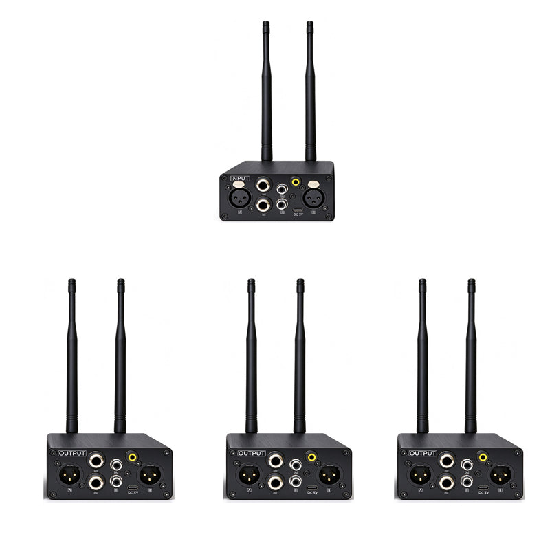 【NEW】AU680A (BNC) UHF Wireless Audio Transmitter & Receiver 150-200M