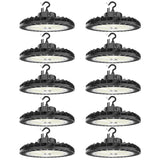 LYDARZ LED High Bay Lights,Garage Light - Black UFO Series