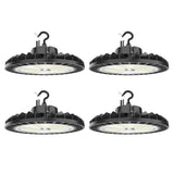 LYDARZ LED High Bay Lights,Garage Light - Black UFO Series