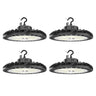 LYDARZ LED High Bay Lights,Garage Light - Black UFO Series