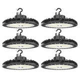 LYDARZ LED High Bay Lights,Garage Light - Black UFO Series