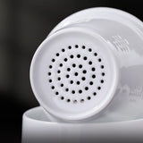 Jingdezhen Auspicious Koi Lotus Tea Infuser Mug | 480ml High-Temperature White Porcelain Tea Cup with Gold Accent