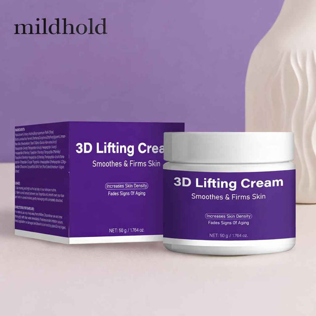 Mildhold 3D Lifting Face Cream Moisturizers Skin Repair Hydrate Smoothes Firms 50g - Moisture Moisture Hydrate Hydrating Moisturizing Moisturizing Hydrating