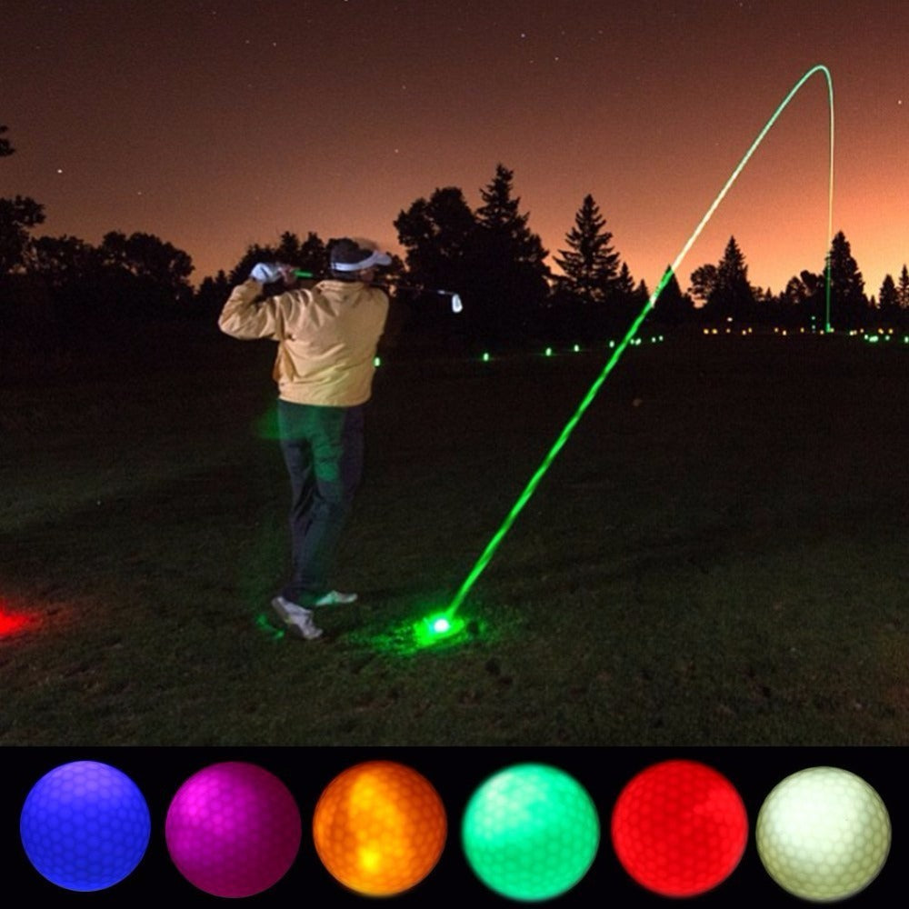 LYDARZ LED Golf Ball Flashing Ball Golf Supplies Golf balls in various colors