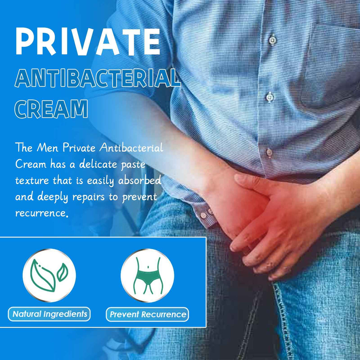 South Moon Men's Skin Care Cream Comfortable, refreshing, gentle application for body care on specific skin areas