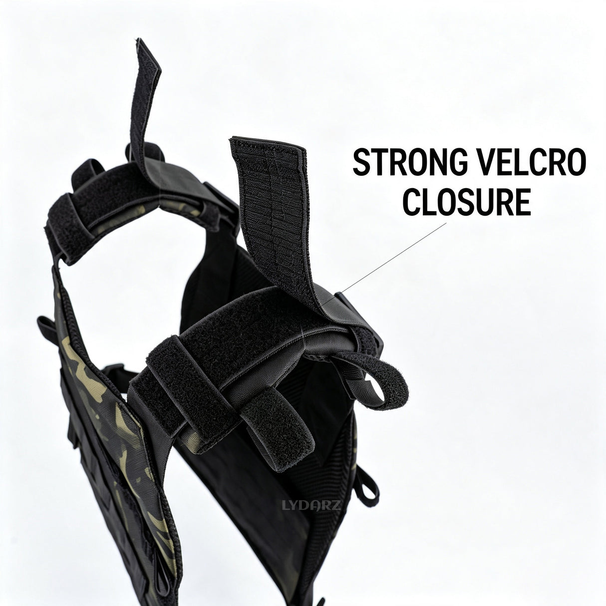 Heavy-Duty Weighted Gym Vest with Rapid-Release Buckles, Universally Adjustable Workout Plate Carrier for Strength Training & Cardio, Breathable Utility Vest for Fitness and Running