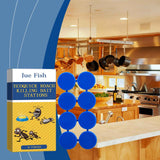 Jue Fish Cockroach bait stickers Household cockroach bait paste, cockroach killer, cockroach repellent, kitchen and dormitory cockroach stickers