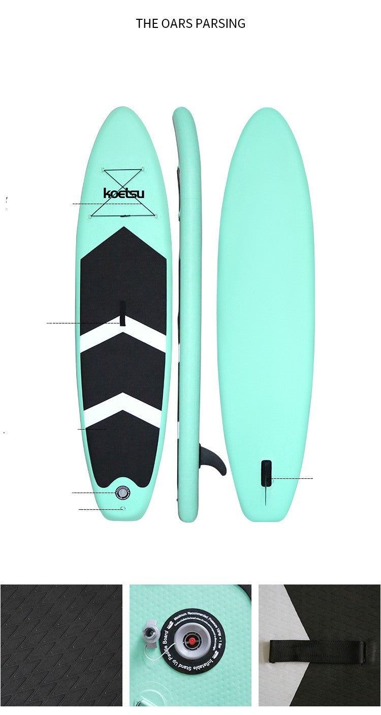 Inflatable Paddleboard | Beginner Surf & Water Ski Board